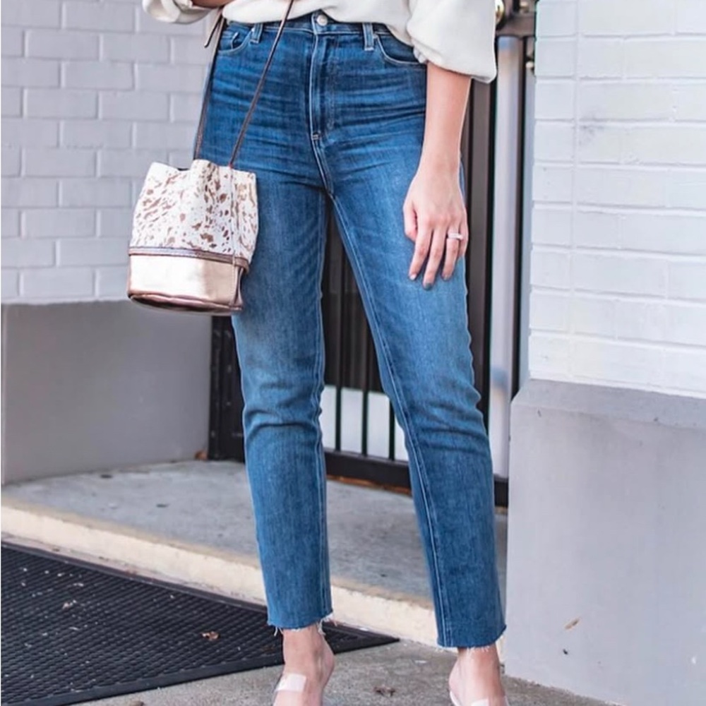 Paige slim straight jeans